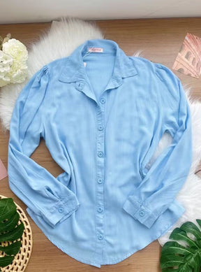 Camisa Pétala Viscolinho