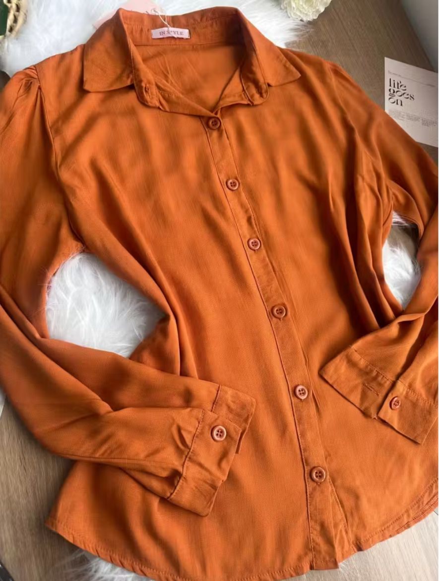 Camisa Pétala Viscolinho