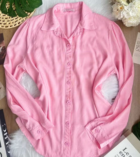 Camisa Pétala Viscolinho